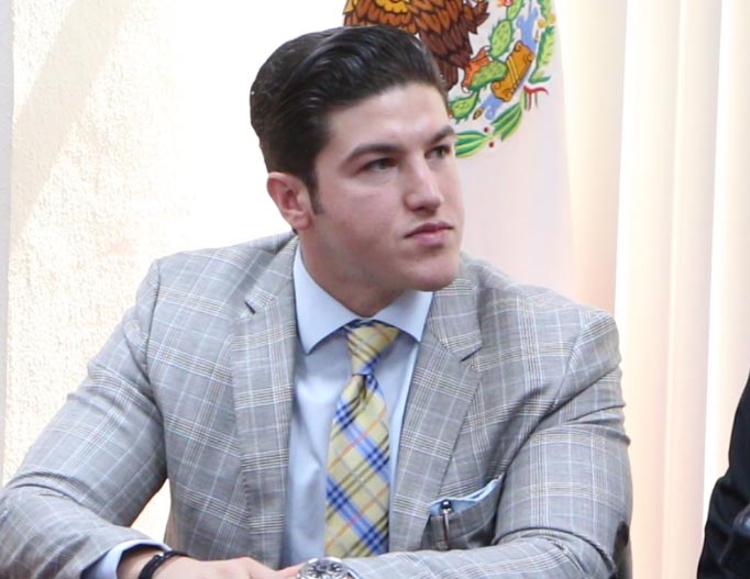 Samuel García Sepúlveda, líder de la fracción del partido naranja.