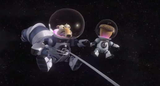 Scrat sigue siendo el favorito en estas películas. 