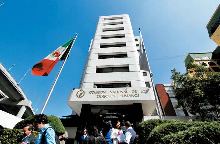 Sede de la Comisión Nacional de los Derechos Humanos.