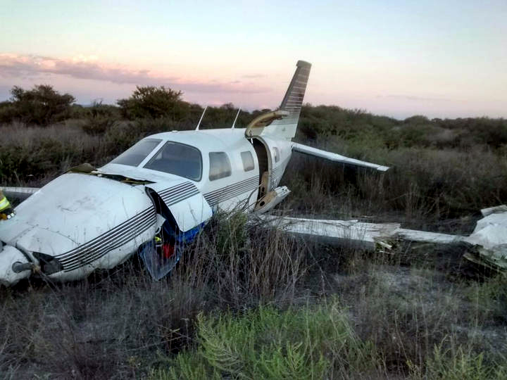 Avioneta desplomada el pasado domingo en Durango.