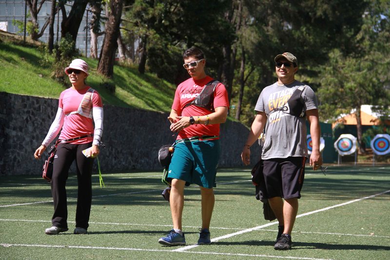 El equipo mexicano de Tiro con Arco 