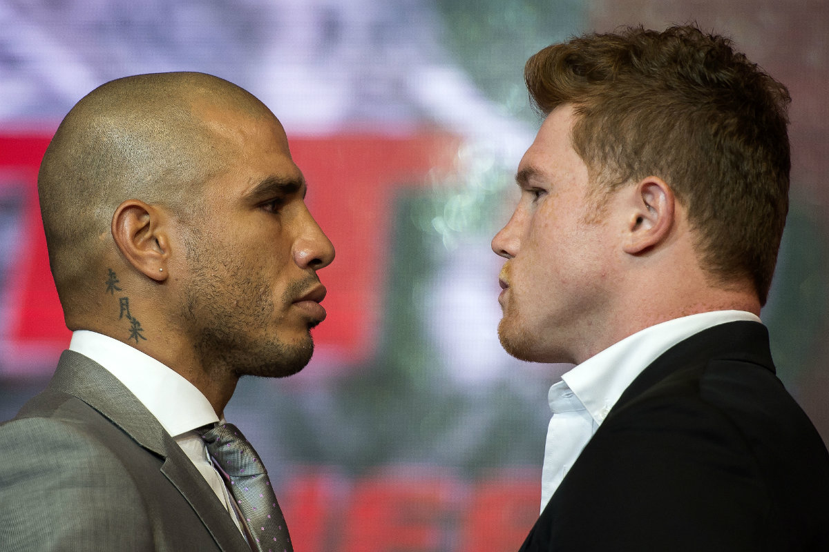 Miguel Ángel Cotto frente a Saúl Álvarez 