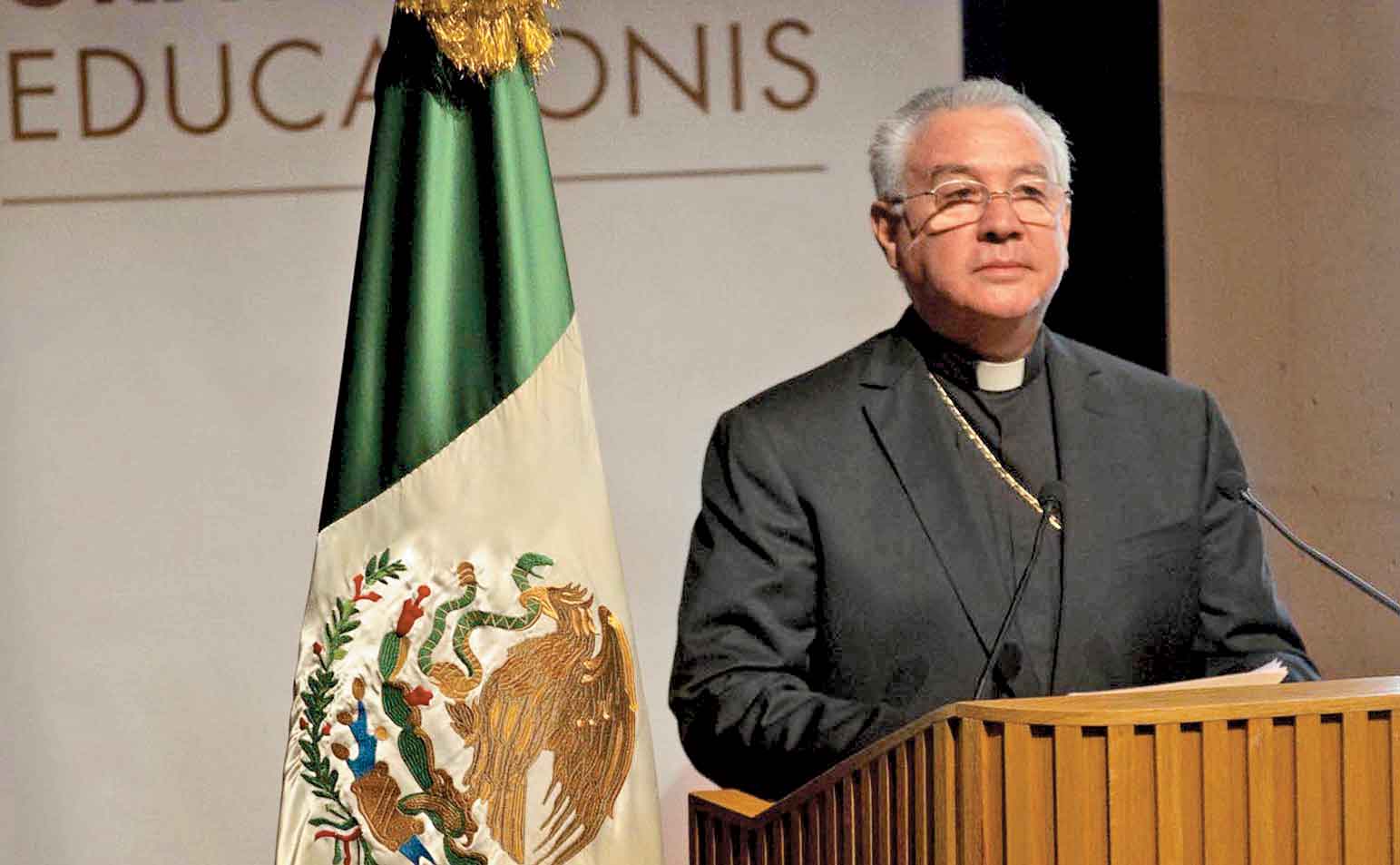 El cardenal Francisco Robles Ortega, presidente de la Conferencia del Episcopado Mexicano.
