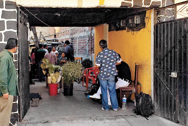 El menor fue velado en su casa de la delegación Iztacalco.