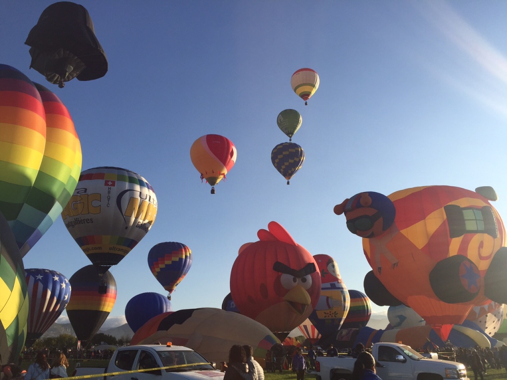 El FestivaL Internacional del Globo nació en 2002 con 27 globos aeroestáticos. 