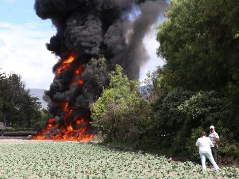 PEMEX suspende la operación del ducto, cierra de forma automática las válvulas de seccionamiento Cuesta Blanca y Tecamachalco.