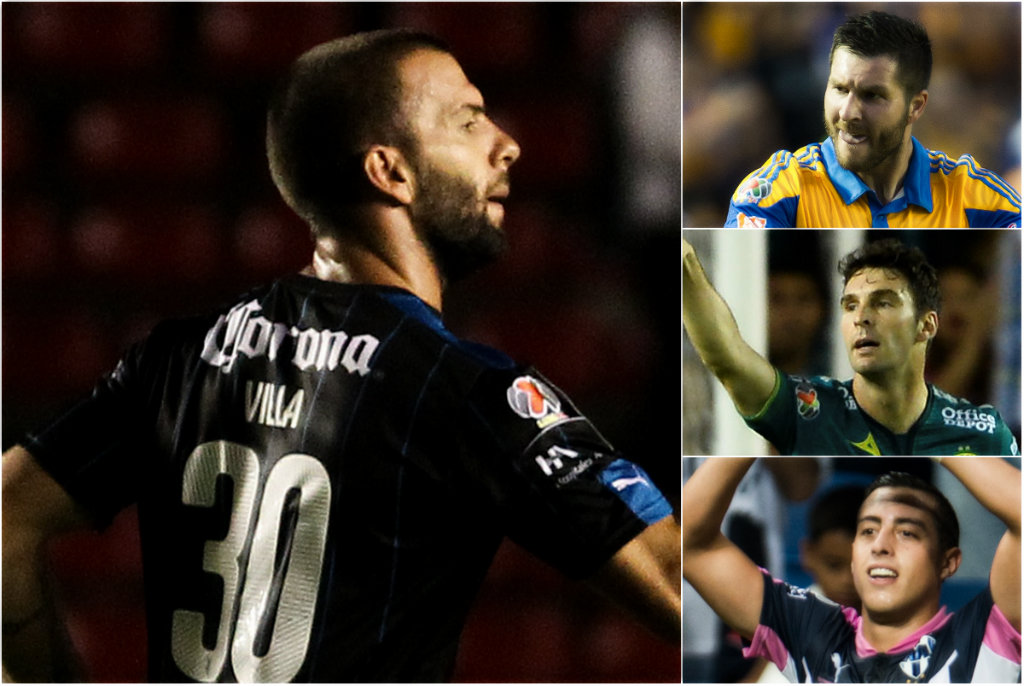 Gignac, Boselli y Funes Mori pelearán el título de goleo con Emanuel Villa
