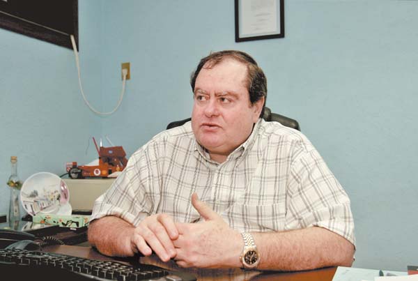 Luis Apperti Llovet, representante del sector.