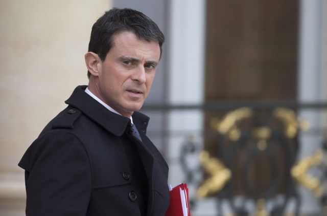 Manuel Valls, primer ministro de Francia.