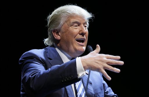 Donald Trump, en un acto de campaña el pasado jueves en la Iowa Central Community College en Fort Dodge, Iowa