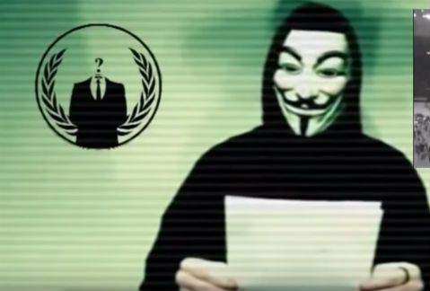 "Declaramos la guerra. Prepárense. Anonymous de todo el mundo irán tras de ustedes."