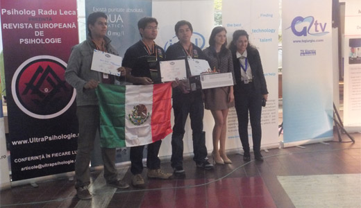 Estudiantes del campus Poza Rica del Tecnológico Nacional de México ganaron cuatro medallas en el concurso Robochallenge 2015 en Rumania.