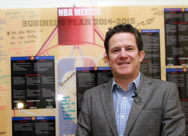 Raúl Zárraga, director de la NBA en México