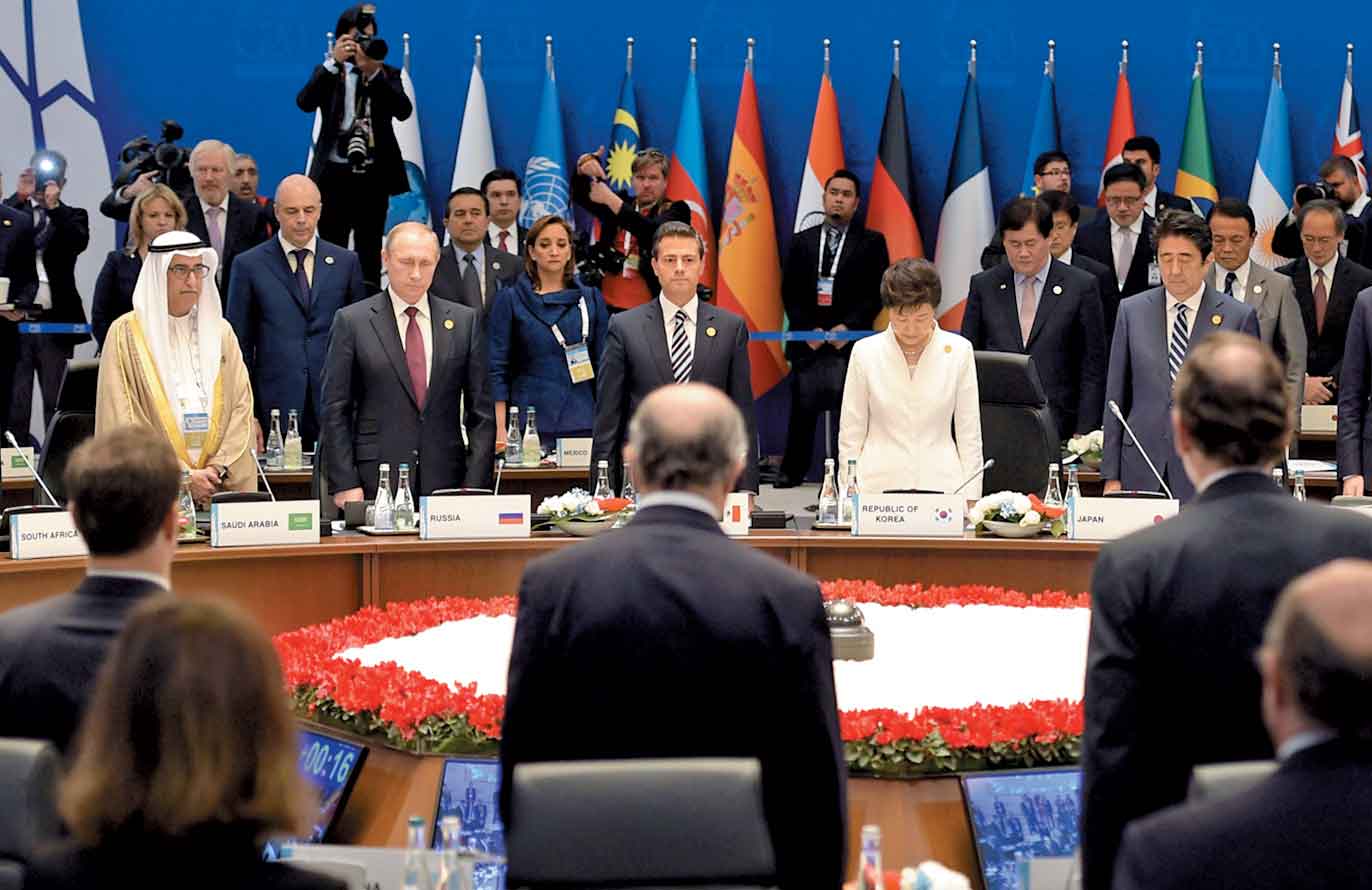 Durante la primera sesión del encuentro, Peña Nieto dijo que las acciones puestas en marcha durante su gobierno pueden contribuir a la recuperación de