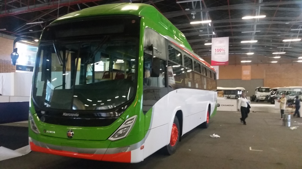 En el Séptimo Congreso Internacional de Transporte Masivo, que se lleva a cabo en Bogotá, Colombia, transportistas mexicanos mostraron nuevas tecnolog