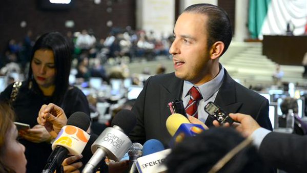 Marko Cortés, coordinador de la bancada panista.