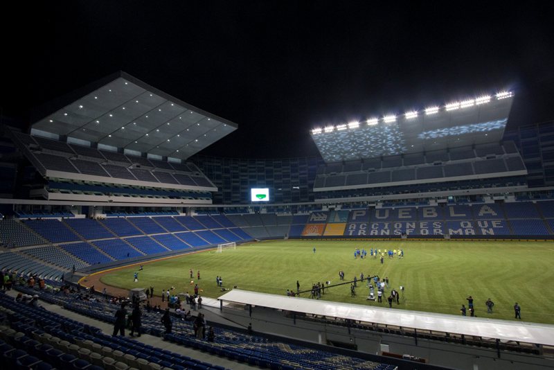 Nuevo estadio de Puebla 