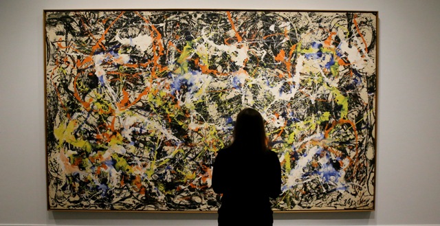 La más amplia exhibición que se haya montado de las menos conocidas "pinturas negras" de Jackson Pollock se inaugura el viernes en Dallas.