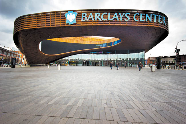 La arena cultural y deportiva de la financiera en Nueva York.  