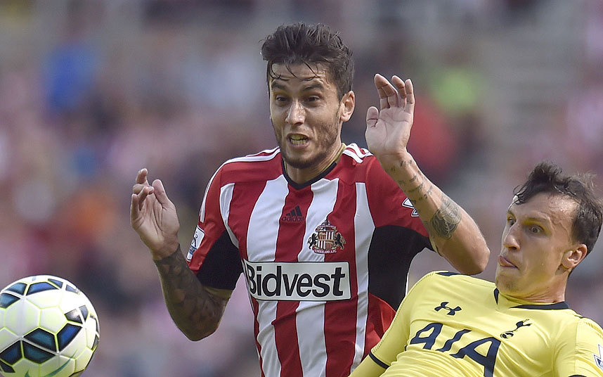 Ricardo Álvarez en su paso por el Sunderland
