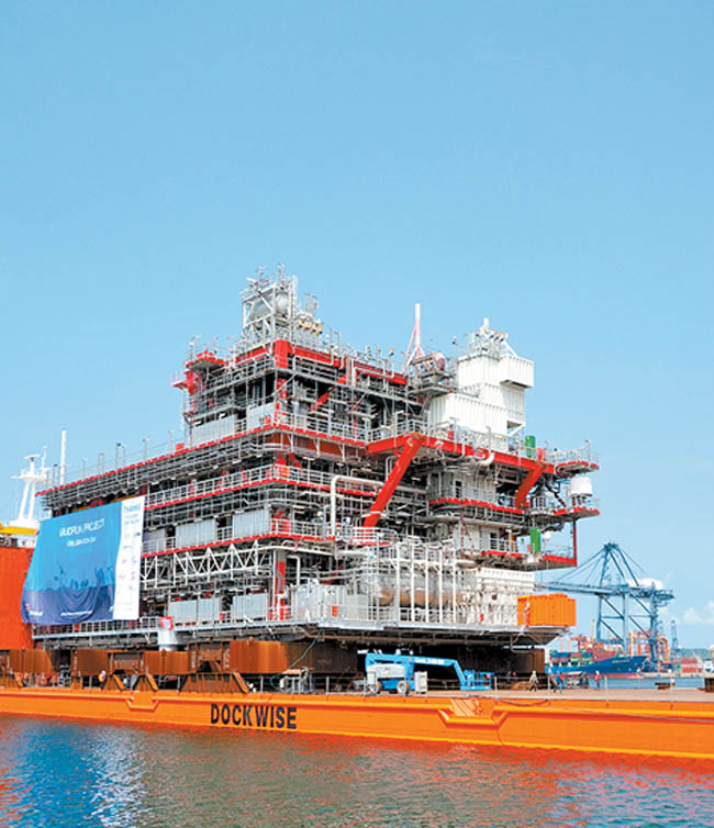 Transporte del crudo de Statoil.
