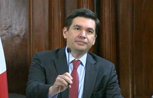 Fernando Aportela ofreció la mañana de este viernes una conferencia de prensa.
