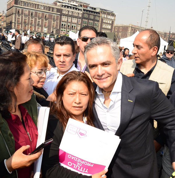 El jefe de Gobierno del DF, Miguel Mancera.