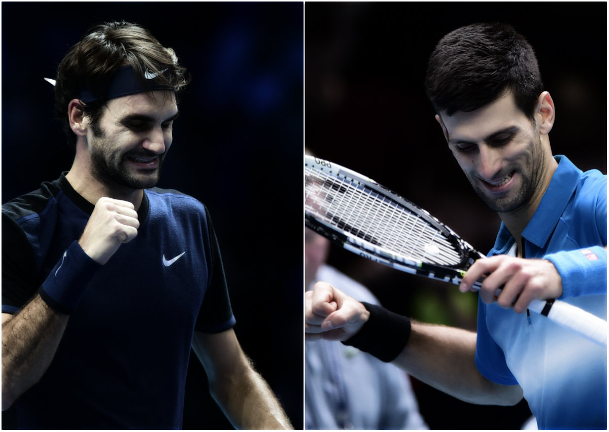 Final Roger Federer contra Novak Djokovic 