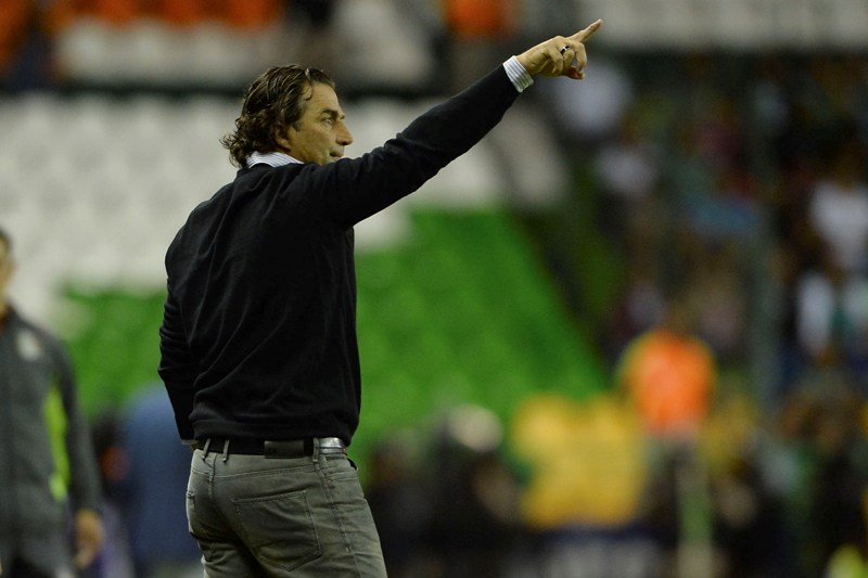 Juan Antonio Pizzi, entrenador de León