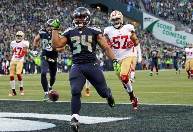Thomas Rawls, corredor de los Seattle Seahawks
