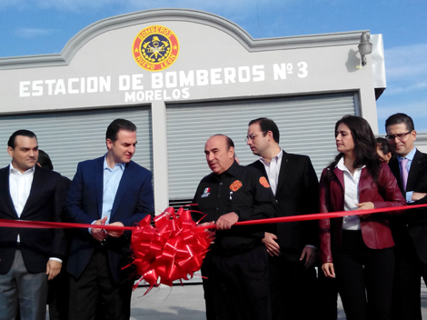 El alcalde del Monterrey y otras autoridades estuvieron presentes en la reinauguración.
