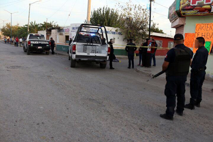 El cadáver fue dejado en las calles  Lázaro Cárdenas y 27 de Noviembre.