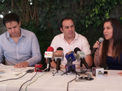 El alcalde electo Cuauhtémoc Blanco, dijo que dijo que tomará en cuenta la opinión de los ciudadanos, al presentar con regidores del local Partido Soc