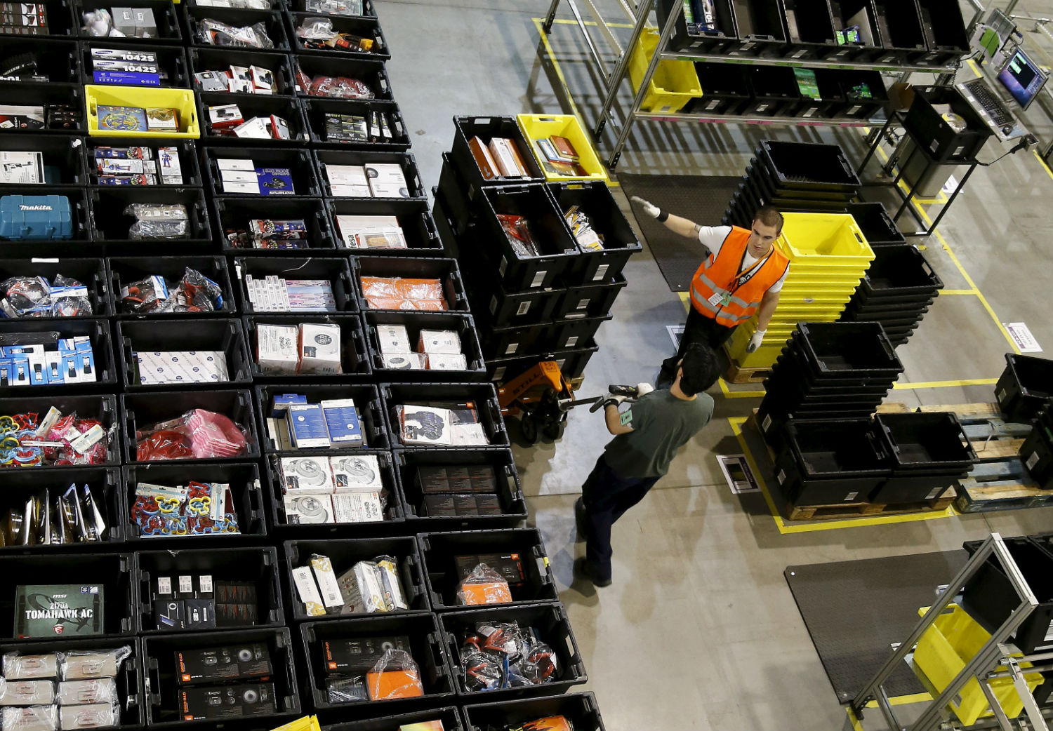 Centro de distribución de Amazon