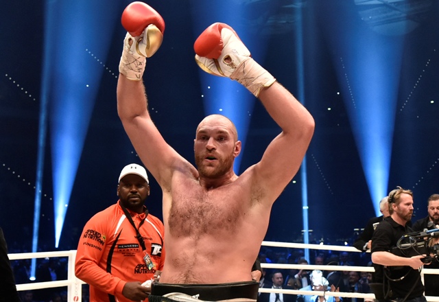 Tyson Fury venció a Waldimir Klitschko y se convirtió en campeón mundial