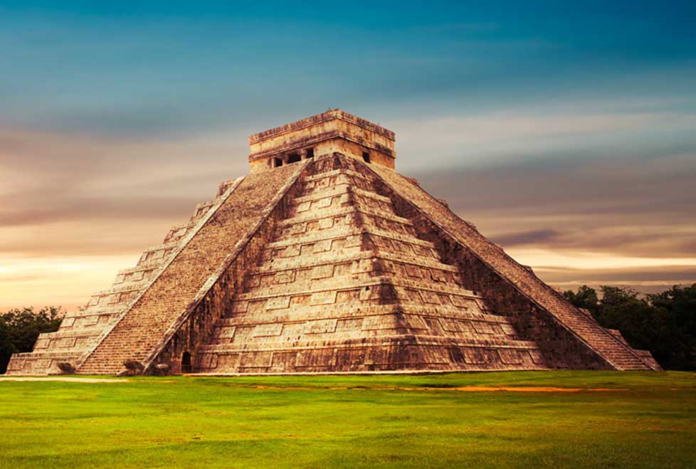 Las ruinas mayas son de las más atractivas para el turista internacional. 