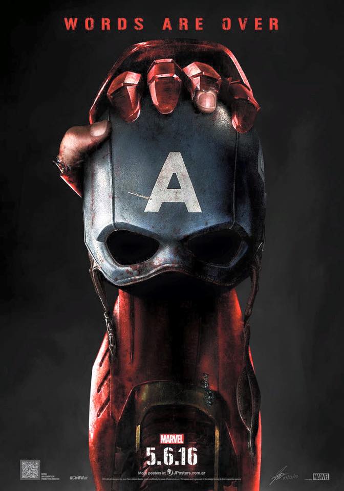 Robert Downey Jr. compartió el nuevo póster de la cinta 'Capitán América: Civil War'. 