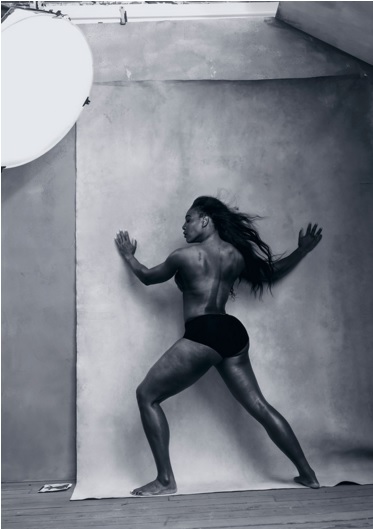 Así posó Serena Williams para el calendario de Pirelli 