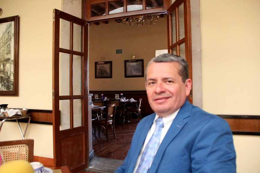 Ex dirigente del PAN en Durango, Víctor Hugo Castañeda.