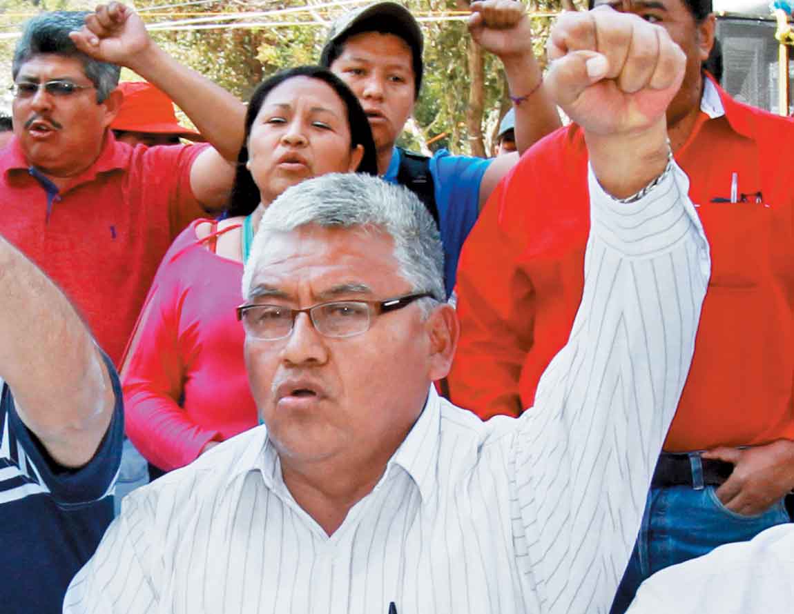 El líder de la coordinadora rechazó que el hecho sea un fracaso para su movimiento.
