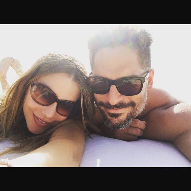 Sofía Vergara y Joe Manganiello disfrutan de su luna de miel en el Caribe. 