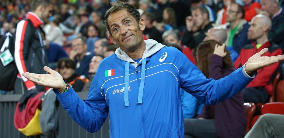 Fabrizio Donato, atleta acusado italiano de dopaje