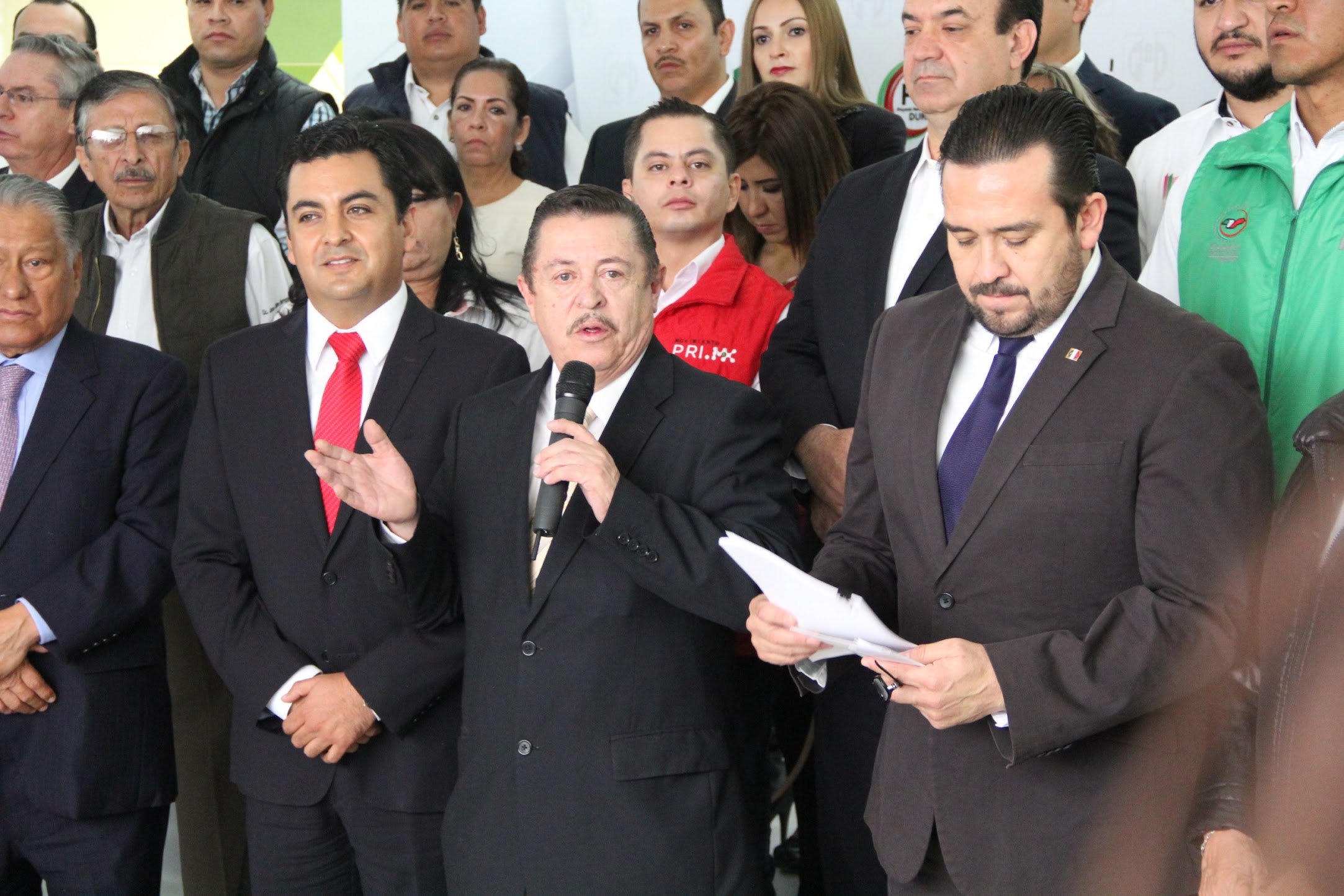 Jorge Mario Lescuir Talavera, presidente de la Comisión Nacional de Procesos Internos del PRI.