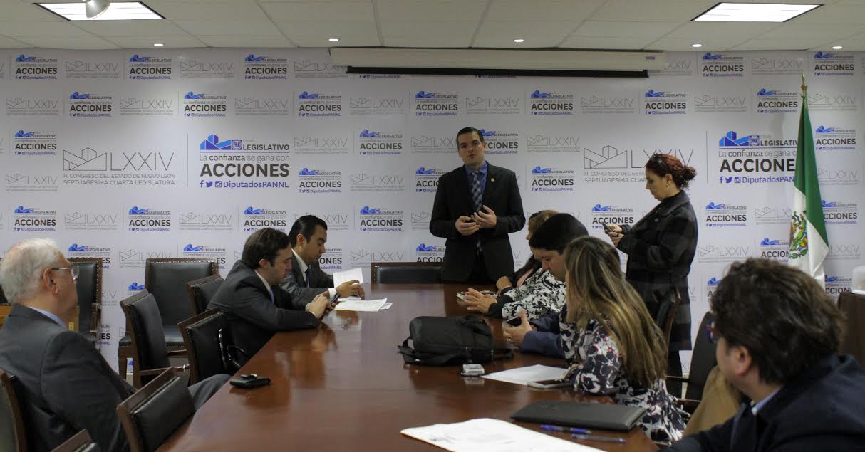 El presidente del Comité Directivo Estatal del PAN, Mauro Guerra. 