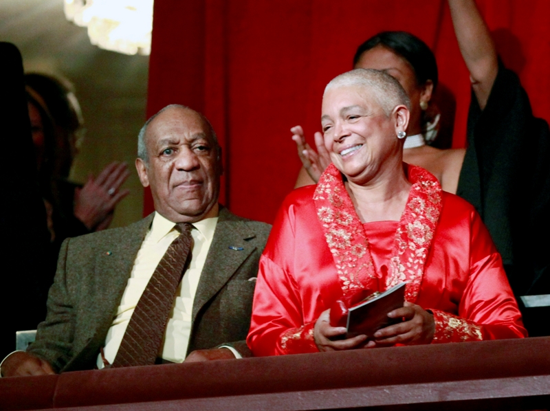 Bill Cosby y su esposa Camille. 