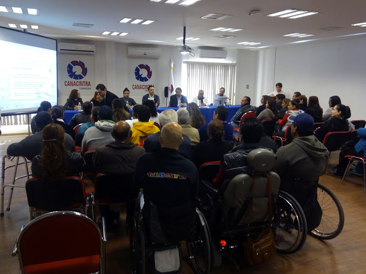 Canacintra Torreón entregó reconocimientos por el Día Internacional de Personas con Discapacidad.