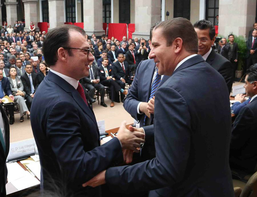 “Todos vamos a utilizar la misma  firma electrónica”, indicó Luis Videgaray.