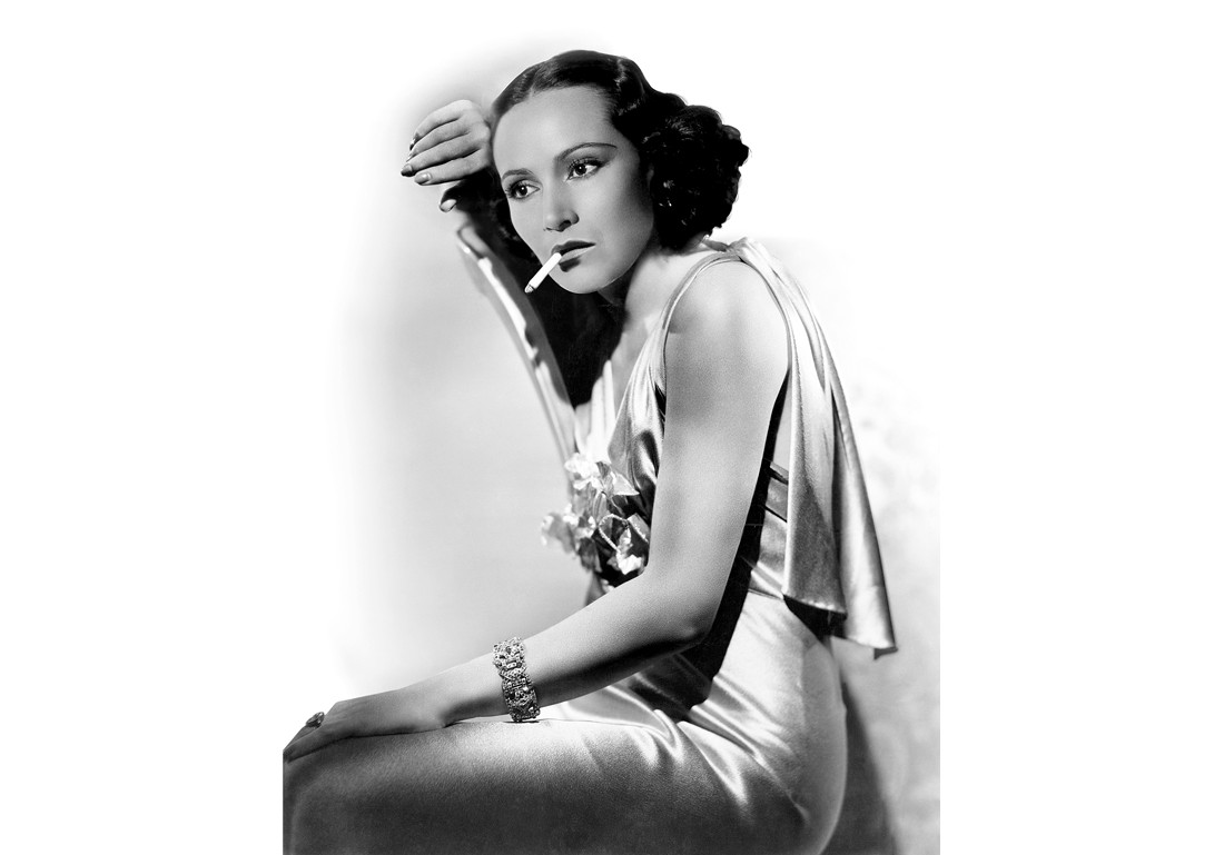 Dolores del Río fue una actriz mexicana que ganó popularidad en Estados Unidos.