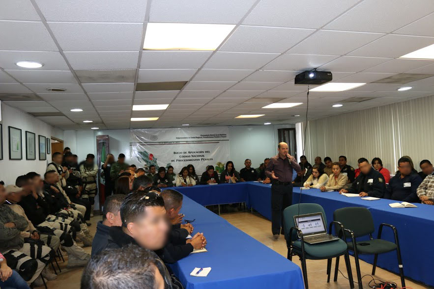 Participaron el Delegado Estatal de la PGR, Fernando Olivas, así como personal de Sedena, Policía Estatal y Municipal.