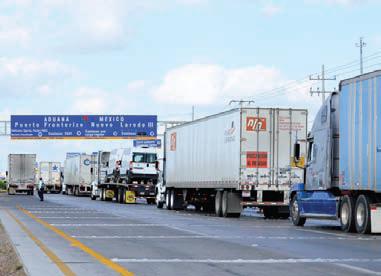 Por Tamaulipas pasa la mayoría del comercio exterior.